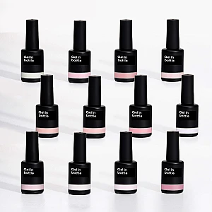 GEL IN BOTTLE - 12 SHADES SAMPLE KIT